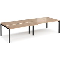 Click to view product details and reviews for Bench Desk 4 Person Rectangular Desks 3200mm With Sliding Tops Beech Tops With Black Frames 1200mm Depth Adapt. Click to view product details and reviews for Bench Desk 4 Person Rectangular Desks 3200mm With Sliding Tops Beech Tops With Black Frames 1200mm Depth Adapt.