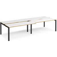 Click to view product details and reviews for Bench Desk 4 Person Rectangular Desks 3200mm With Sliding Tops White Oak Tops With Black Frames 1200mm Depth Adapt. Click to view product details and reviews for Bench Desk 4 Person Rectangular Desks 3200mm With Sliding Tops White Oak Tops With Black Frames 1200mm Depth Adapt.