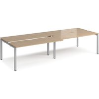 Click to view product details and reviews for Adapt Sliding Top Double Back To Back Desks 3200mm X 1200mm Silver Frame Kendal Oak Top. Click to view product details and reviews for Adapt Sliding Top Double Back To Back Desks 3200mm X 1200mm Silver Frame Kendal Oak Top.