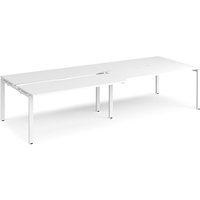 Click to view product details and reviews for Bench Desk 4 Person Rectangular Desks 3200mm With Sliding Tops White Tops With White Frames 1200mm Depth Adapt. Click to view product details and reviews for Bench Desk 4 Person Rectangular Desks 3200mm With Sliding Tops White Tops With White Frames 1200mm Depth Adapt.