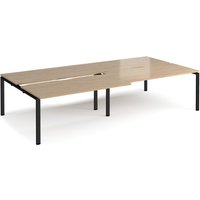 Click to view product details and reviews for Adapt Sliding Top Double Back To Back Desks 3200mm X 1600mm Black Frame Kendal Oak Top. Click to view product details and reviews for Adapt Sliding Top Double Back To Back Desks 3200mm X 1600mm Black Frame Kendal Oak Top.