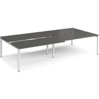 Click to view product details and reviews for Adapt Sliding Top Double Back To Back Desks 3200mm X 1600mm White Frame Storm Grey Top. Click to view product details and reviews for Adapt Sliding Top Double Back To Back Desks 3200mm X 1600mm White Frame Storm Grey Top.