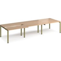 Click to view product details and reviews for Adapt Sliding Top Triple Back To Back Desks 3600mm X 1200mm Green Frame Beech Top. Click to view product details and reviews for Adapt Sliding Top Triple Back To Back Desks 3600mm X 1200mm Green Frame Beech Top.