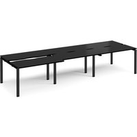 Click to view product details and reviews for Adapt Sliding Top Triple Back To Back Desks 3600mm X 1200mm Black Frame Black Top. Click to view product details and reviews for Adapt Sliding Top Triple Back To Back Desks 3600mm X 1200mm Black Frame Black Top.
