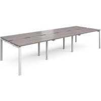 Click to view product details and reviews for Adapt Sliding Top Triple Back To Back Desks 3600mm X 1200mm White Frame Grey Oak Top. Click to view product details and reviews for Adapt Sliding Top Triple Back To Back Desks 3600mm X 1200mm White Frame Grey Oak Top.