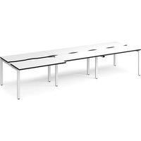 Click to view product details and reviews for Adapt Sliding Top Triple Back To Back Desks 3600mm X 1200mm White Frame White Top Black Edge. Click to view product details and reviews for Adapt Sliding Top Triple Back To Back Desks 3600mm X 1200mm White Frame White Top Black Edge.