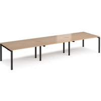 Click to view product details and reviews for Bench Desk 6 Person Rectangular Desks 4200mm With Sliding Tops Beech Tops With Black Frames 1200mm Depth Adapt. Click to view product details and reviews for Bench Desk 6 Person Rectangular Desks 4200mm With Sliding Tops Beech Tops With Black Frames 1200mm Depth Adapt.
