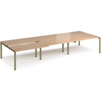 Click to view product details and reviews for Adapt Sliding Top Triple Back To Back Desks 4200mm X 1600mm Green Frame Beech Top. Click to view product details and reviews for Adapt Sliding Top Triple Back To Back Desks 4200mm X 1600mm Green Frame Beech Top.