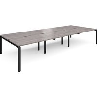 Click to view product details and reviews for Adapt Sliding Top Triple Back To Back Desks 4200mm X 1600mm Black Frame Grey Oak Top. Click to view product details and reviews for Adapt Sliding Top Triple Back To Back Desks 4200mm X 1600mm Black Frame Grey Oak Top.