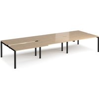 Click to view product details and reviews for Adapt Sliding Top Triple Back To Back Desks 4200mm X 1600mm Black Frame Kendal Oak Top. Click to view product details and reviews for Adapt Sliding Top Triple Back To Back Desks 4200mm X 1600mm Black Frame Kendal Oak Top.