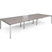 Click to view product details and reviews for Adapt Sliding Top Triple Back To Back Desks 4200mm X 1600mm Silver Frame Grey Oak Top. Click to view product details and reviews for Adapt Sliding Top Triple Back To Back Desks 4200mm X 1600mm Silver Frame Grey Oak Top.