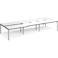 Click to view product details and reviews for Adapt Sliding Top Triple Back To Back Desks 4200mm X 1600mm Silver Frame White Top Black Edge. Click to view product details and reviews for Adapt Sliding Top Triple Back To Back Desks 4200mm X 1600mm Silver Frame White Top Black Edge.