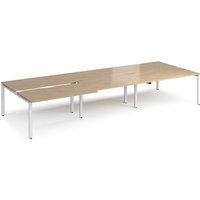 Click to view product details and reviews for Adapt Sliding Top Triple Back To Back Desks 4200mm X 1600mm White Frame Kendal Oak Top. Click to view product details and reviews for Adapt Sliding Top Triple Back To Back Desks 4200mm X 1600mm White Frame Kendal Oak Top.