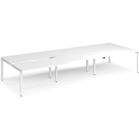 Click to view product details and reviews for Bench Desk 6 Person Rectangular Desks 4200mm With Sliding Tops White Tops With White Frames 1600mm Depth Adapt. Click to view product details and reviews for Bench Desk 6 Person Rectangular Desks 4200mm With Sliding Tops White Tops With White Frames 1600mm Depth Adapt.