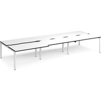 Click to view product details and reviews for Adapt Sliding Top Triple Back To Back Desks 4200mm X 1600mm White Frame White Top Black Edge. Click to view product details and reviews for Adapt Sliding Top Triple Back To Back Desks 4200mm X 1600mm White Frame White Top Black Edge.