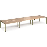 Click to view product details and reviews for Adapt Sliding Top Triple Back To Back Desks 4800mm X 1200mm Green Frame Beech Top. Click to view product details and reviews for Adapt Sliding Top Triple Back To Back Desks 4800mm X 1200mm Green Frame Beech Top.