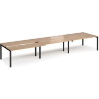 Click to view product details and reviews for Bench Desk 6 Person Rectangular Desks 4800mm With Sliding Tops Beech Tops With Black Frames 1200mm Depth Adapt. Click to view product details and reviews for Bench Desk 6 Person Rectangular Desks 4800mm With Sliding Tops Beech Tops With Black Frames 1200mm Depth Adapt.
