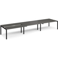 Click to view product details and reviews for Adapt Sliding Top Triple Back To Back Desks 4800mm X 1200mm Black Frame Storm Grey Top. Click to view product details and reviews for Adapt Sliding Top Triple Back To Back Desks 4800mm X 1200mm Black Frame Storm Grey Top.