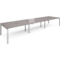 Click to view product details and reviews for Adapt Sliding Top Triple Back To Back Desks 4800mm X 1200mm Silver Frame Grey Oak Top. Click to view product details and reviews for Adapt Sliding Top Triple Back To Back Desks 4800mm X 1200mm Silver Frame Grey Oak Top.