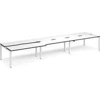 Click to view product details and reviews for Adapt Sliding Top Triple Back To Back Desks 4800mm X 1200mm White Frame White Top Black Edge. Click to view product details and reviews for Adapt Sliding Top Triple Back To Back Desks 4800mm X 1200mm White Frame White Top Black Edge.