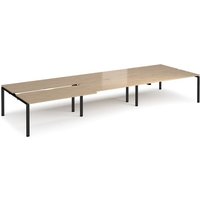 Click to view product details and reviews for Adapt Sliding Top Triple Back To Back Desks 4800mm X 1600mm Black Frame Kendal Oak Top. Click to view product details and reviews for Adapt Sliding Top Triple Back To Back Desks 4800mm X 1600mm Black Frame Kendal Oak Top.