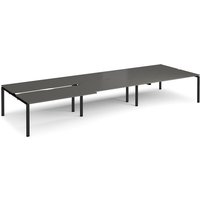 Click to view product details and reviews for Adapt Sliding Top Triple Back To Back Desks 4800mm X 1600mm Black Frame Storm Grey Top. Click to view product details and reviews for Adapt Sliding Top Triple Back To Back Desks 4800mm X 1600mm Black Frame Storm Grey Top.