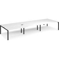 Click to view product details and reviews for Bench Desk 6 Person Rectangular Desks 4800mm With Sliding Tops White Tops With Black Frames 1600mm Depth Adapt. Click to view product details and reviews for Bench Desk 6 Person Rectangular Desks 4800mm With Sliding Tops White Tops With Black Frames 1600mm Depth Adapt.