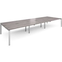 Click to view product details and reviews for Adapt Sliding Top Triple Back To Back Desks 4800mm X 1600mm Silver Frame Grey Oak Top. Click to view product details and reviews for Adapt Sliding Top Triple Back To Back Desks 4800mm X 1600mm Silver Frame Grey Oak Top.