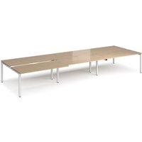 Click to view product details and reviews for Adapt Sliding Top Triple Back To Back Desks 4800mm X 1600mm White Frame Kendal Oak Top. Click to view product details and reviews for Adapt Sliding Top Triple Back To Back Desks 4800mm X 1600mm White Frame Kendal Oak Top.
