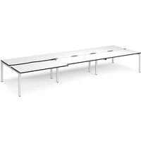 Click to view product details and reviews for Adapt Sliding Top Triple Back To Back Desks 4800mm X 1600mm White Frame White Top Black Edge. Click to view product details and reviews for Adapt Sliding Top Triple Back To Back Desks 4800mm X 1600mm White Frame White Top Black Edge.