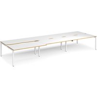 Click to view product details and reviews for Bench Desk 6 Person Rectangular Desks 4800mm With Sliding Tops White Oak Tops With White Frames 1600mm Depth Adapt. Click to view product details and reviews for Bench Desk 6 Person Rectangular Desks 4800mm With Sliding Tops White Oak Tops With White Frames 1600mm Depth Adapt.