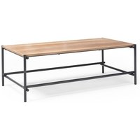 Turin rectangular coffee table with anthracite steel frame and Alaska top Turin rectangular coffee table with anthracite steel frame and Alaska top