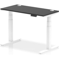 Click to view product details and reviews for Air 1200 X 600mm Height Adjustable Office Desk Black Top Cable Ports White Leg. Click to view product details and reviews for Air 1200 X 600mm Height Adjustable Office Desk Black Top Cable Ports White Leg.