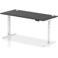 Click to view product details and reviews for Air 1800 X 800mm Height Adjustable Office Desk Black Top Cable Ports White Leg. Click to view product details and reviews for Air 1800 X 800mm Height Adjustable Office Desk Black Top Cable Ports White Leg.