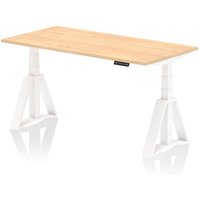 Click to view product details and reviews for Air 1600 X 800mm Height Adjustable Office Desk Maple Top White Leg With Piste Foot. Click to view product details and reviews for Air 1600 X 800mm Height Adjustable Office Desk Maple Top White Leg With Piste Foot.
