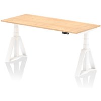 Click to view product details and reviews for Air 1800 X 800mm Height Adjustable Office Desk Maple Top White Leg With Piste Foot. Click to view product details and reviews for Air 1800 X 800mm Height Adjustable Office Desk Maple Top White Leg With Piste Foot.