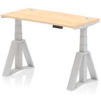 Click to view product details and reviews for Air 1200 X 600mm Height Adjustable Office Desk Maple Top Cable Ports Silver Leg With Piste Foot. Click to view product details and reviews for Air 1200 X 600mm Height Adjustable Office Desk Maple Top Cable Ports Silver Leg With Piste Foot.