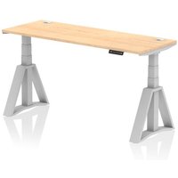 Click to view product details and reviews for Air 1600 X 600mm Height Adjustable Office Desk Maple Top Cable Ports Silver Leg With Piste Foot. Click to view product details and reviews for Air 1600 X 600mm Height Adjustable Office Desk Maple Top Cable Ports Silver Leg With Piste Foot.