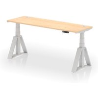 Click to view product details and reviews for Air 1800 X 600mm Height Adjustable Office Desk Maple Top Cable Ports Silver Leg With Piste Foot. Click to view product details and reviews for Air 1800 X 600mm Height Adjustable Office Desk Maple Top Cable Ports Silver Leg With Piste Foot.