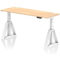 Click to view product details and reviews for Air 1600 X 600mm Height Adjustable Office Desk Maple Top Cable Ports White Leg With Piste Foot. Click to view product details and reviews for Air 1600 X 600mm Height Adjustable Office Desk Maple Top Cable Ports White Leg With Piste Foot.