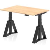 Click to view product details and reviews for Air 1200 X 800mm Height Adjustable Office Desk Maple Top Black Leg With Piste Foot. Click to view product details and reviews for Air 1200 X 800mm Height Adjustable Office Desk Maple Top Black Leg With Piste Foot.