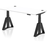 Click to view product details and reviews for Air 1600 X 800mm Height Adjustable Office Desk White Top Cable Ports Black Leg With Piste Foot. Click to view product details and reviews for Air 1600 X 800mm Height Adjustable Office Desk White Top Cable Ports Black Leg With Piste Foot.