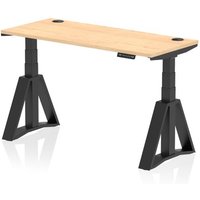 Click to view product details and reviews for Air 1400 X 600mm Height Adjustable Office Desk Maple Top Cable Ports Black Leg With Piste Foot. Click to view product details and reviews for Air 1400 X 600mm Height Adjustable Office Desk Maple Top Cable Ports Black Leg With Piste Foot.