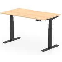 Click to view product details and reviews for Air 1400 X 800mm Scalloped Edge Height Adjustable Office Desk Maple Top Black Leg. Click to view product details and reviews for Air 1400 X 800mm Scalloped Edge Height Adjustable Office Desk Maple Top Black Leg.