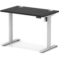 Click to view product details and reviews for Air Lite 1000 X 600mm Height Adjustable Office Desk Black Top Cable Ports Silver Leg. Click to view product details and reviews for Air Lite 1000 X 600mm Height Adjustable Office Desk Black Top Cable Ports Silver Leg.