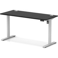 Click to view product details and reviews for Air Lite 1400 X 600mm Height Adjustable Office Desk Black Top Cable Ports Silver Leg. Click to view product details and reviews for Air Lite 1400 X 600mm Height Adjustable Office Desk Black Top Cable Ports Silver Leg.