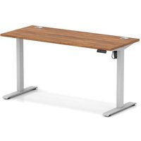 Click to view product details and reviews for Air Lite 1400 X 600mm Height Adjustable Office Desk Walnut Top Cable Ports Silver Leg. Click to view product details and reviews for Air Lite 1400 X 600mm Height Adjustable Office Desk Walnut Top Cable Ports Silver Leg.