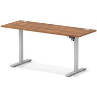 Click to view product details and reviews for Air Lite 1600 X 600mm Height Adjustable Office Desk Walnut Top Cable Ports Silver Leg. Click to view product details and reviews for Air Lite 1600 X 600mm Height Adjustable Office Desk Walnut Top Cable Ports Silver Leg.