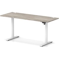 Click to view product details and reviews for Air Lite 1600 X 600mm Height Adjustable Office Desk Grey Oak Top Cable Ports White Leg. Click to view product details and reviews for Air Lite 1600 X 600mm Height Adjustable Office Desk Grey Oak Top Cable Ports White Leg.