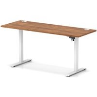 Click to view product details and reviews for Air Lite 1600 X 600mm Height Adjustable Office Desk Walnut Top Cable Ports White Leg. Click to view product details and reviews for Air Lite 1600 X 600mm Height Adjustable Office Desk Walnut Top Cable Ports White Leg.